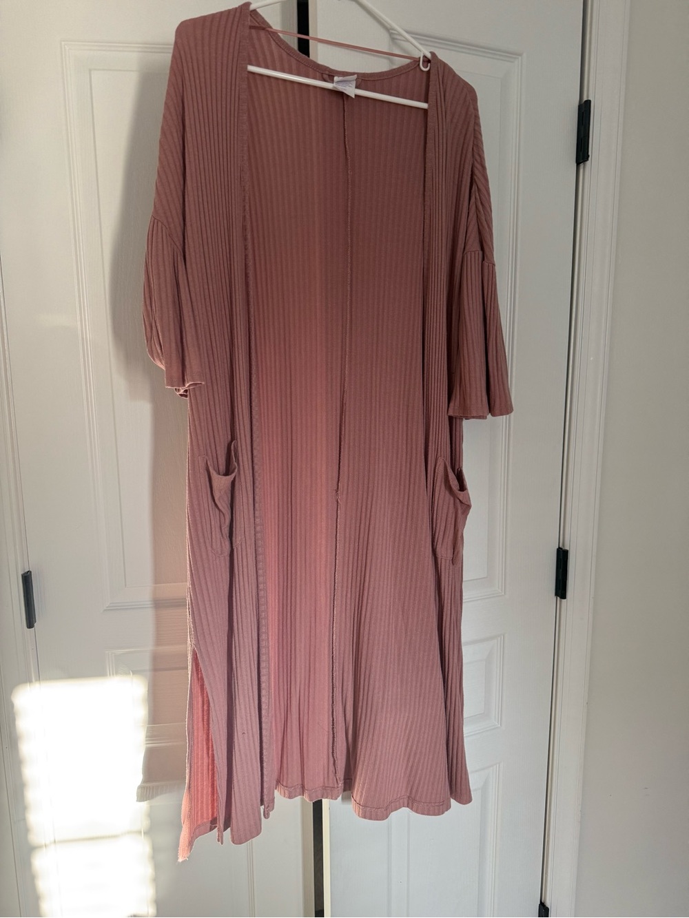 Peach Long Cover Up